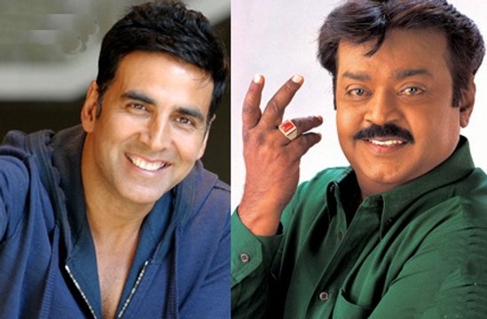 Akshay Kumar About vijayakanth | 123 Cine news | Tamil Cinema News