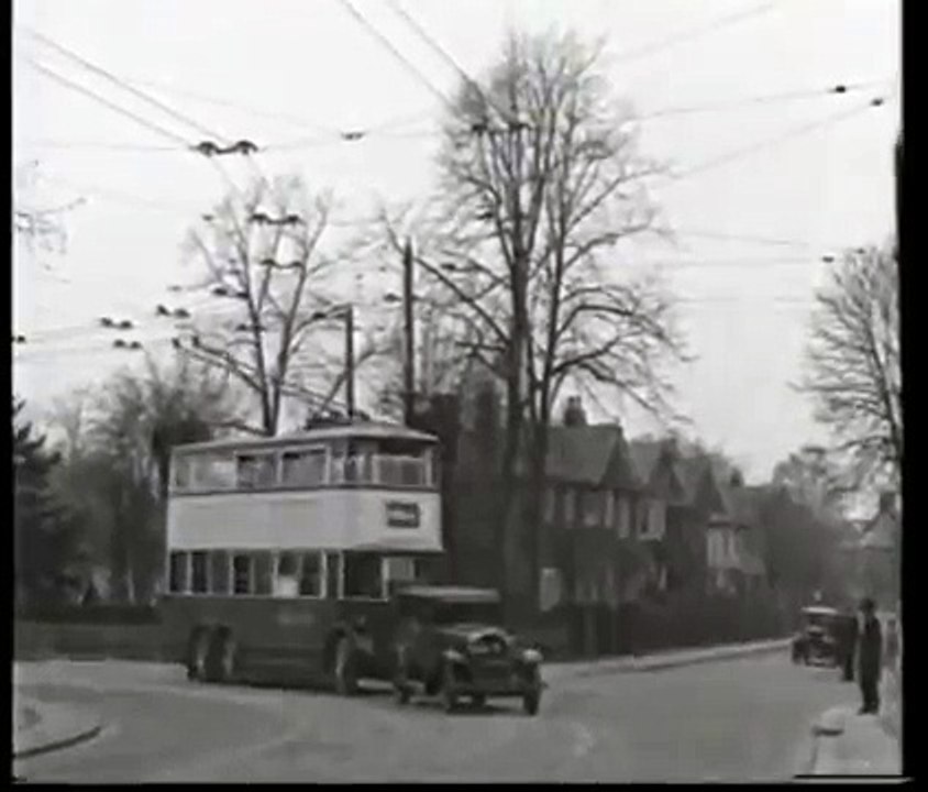 Trolleybus driver training...