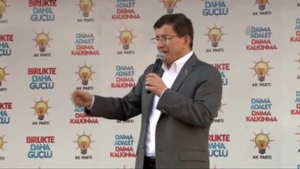 Davutoğlu: "Chp, Hdp ve Paralel, Bir Arada Bir Tuzak Kuruyorlar"