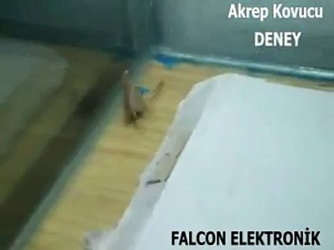Akrep Kovucu Test Videosu Falcon Elektronik
