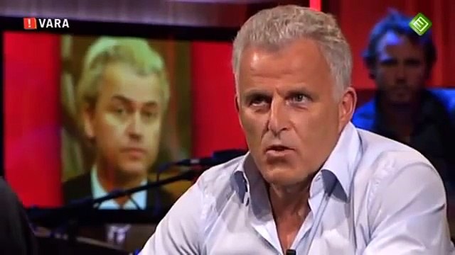 Peter R de Vries in confrontatie met Hero Brinkman ( PVV ) over de PVV