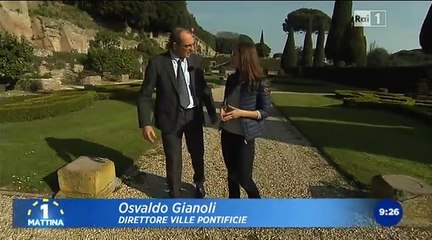 Barbara Gasperini alle ville pontificie di Albano