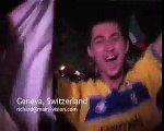 Italian celebrations for world cup in Switzerland