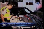 Colombianos implicados en robo de accesorios de vehículos fueron capturados