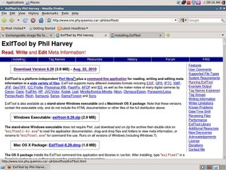 Using the Exif tool on Linux to read / write Exif Tags to your photo collection.