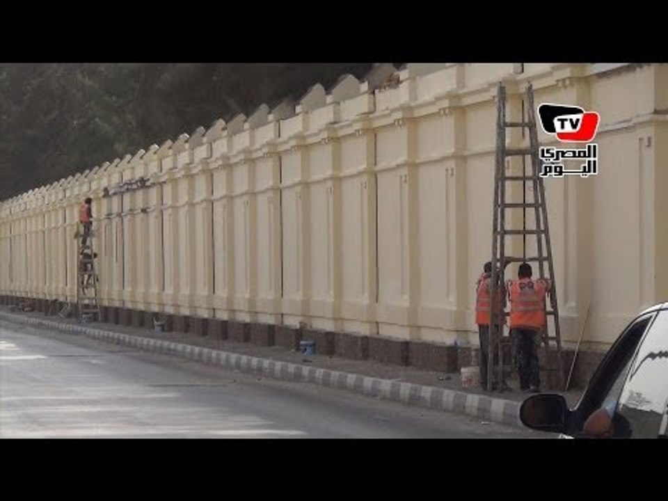 قصر القبة يستعد لاستقبال الرئيس
