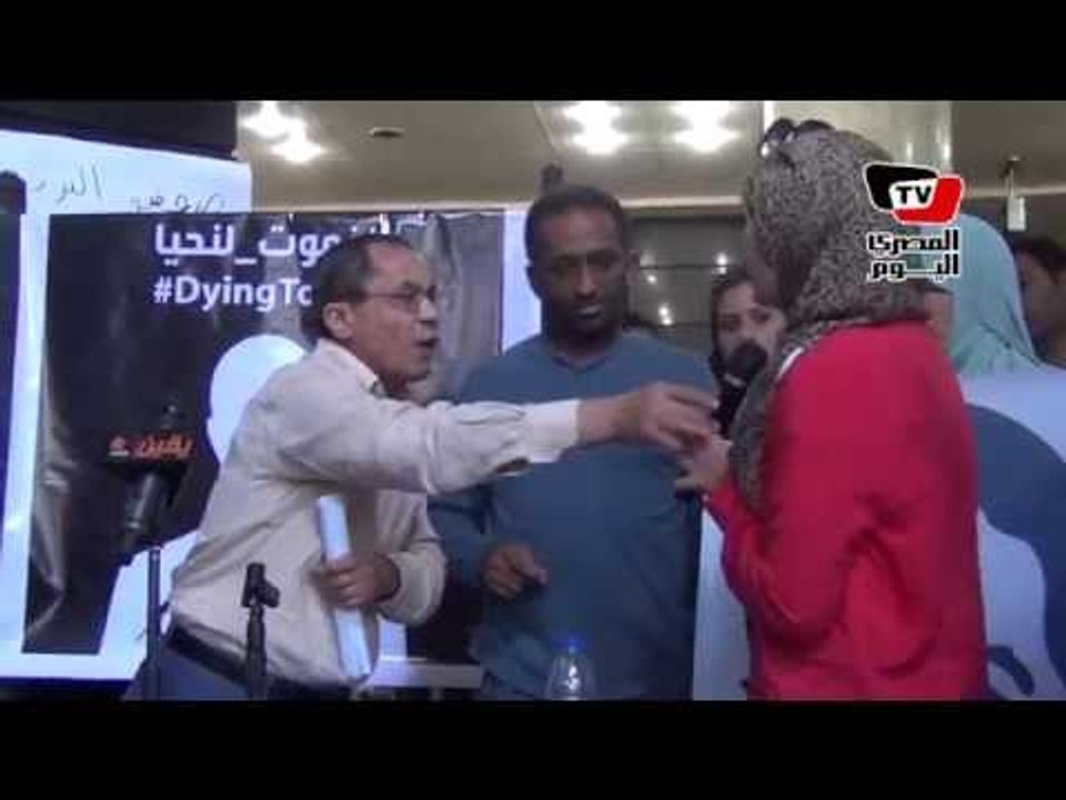 مشادات في مؤتمر للتضامن مع عبدالله الشامي صحفي الجزيرة
