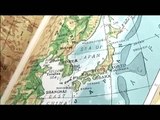 Koreans put East Sea  stickers over Sea of Japan in maps at library