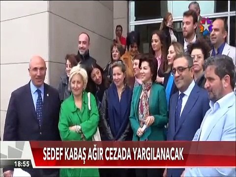 Sedef Kabaş 5 yıl hapis istemiyle ağır cezada yargılanacak