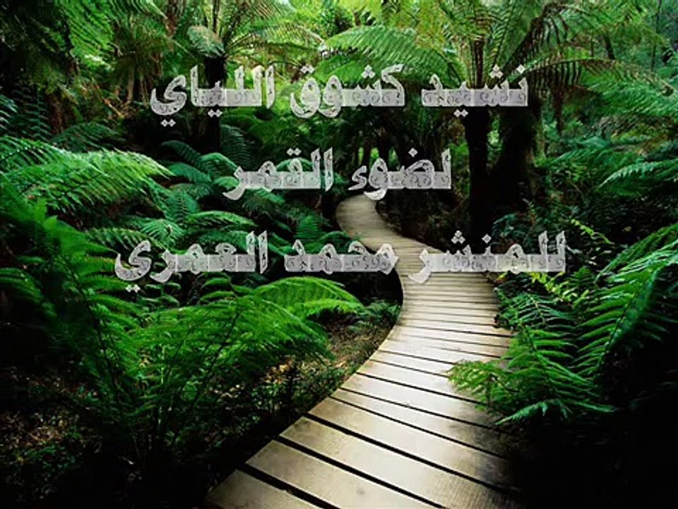 نشيد روعة !!!! أسمعها وأغلق عينيك وسترى الجمال الحقيقي