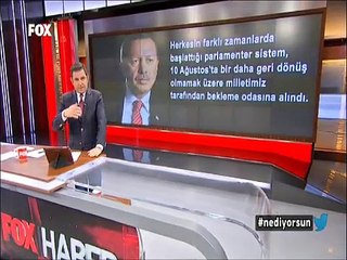 Cumhurbaşkanı Erdoğan Şoförlere konuştu 'Cumhurbaşkanlığı sistemi çöktü' dedi