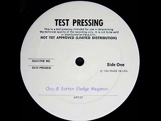 Chic & Sister Sledge Megamix (limited distribution)