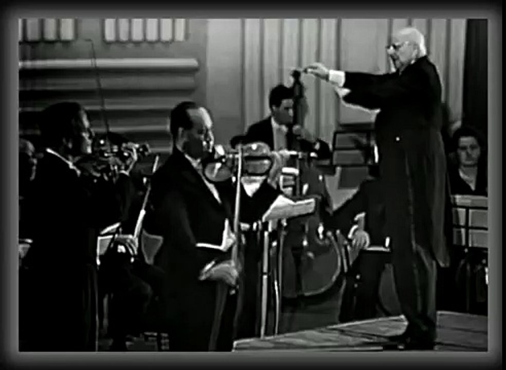 Bach Double Violin Concerto - Yehudi Menuhin And David Oistrakh (sound HQ)
