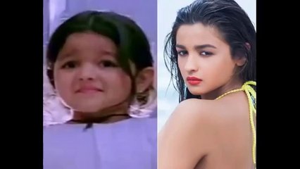 Bollywood child actors & actress comparison with there childhood