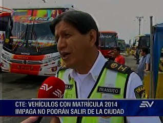 Empezaron los operativos de control vehicular por el feriado