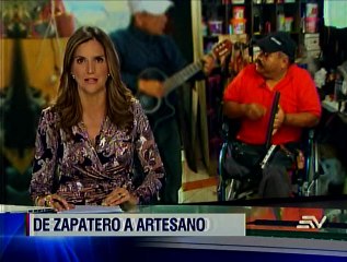 De zapatero a artesano: Jaime un emprendedor de la vida