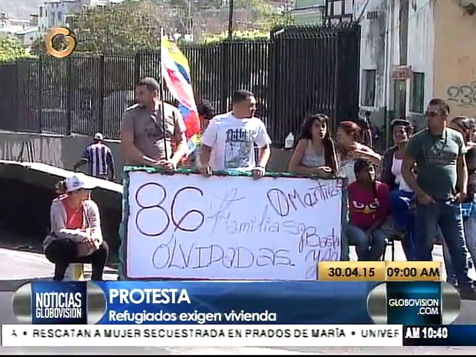 (Vídeo) Protesta mantiene cerrada la avenida Sucre de Catia