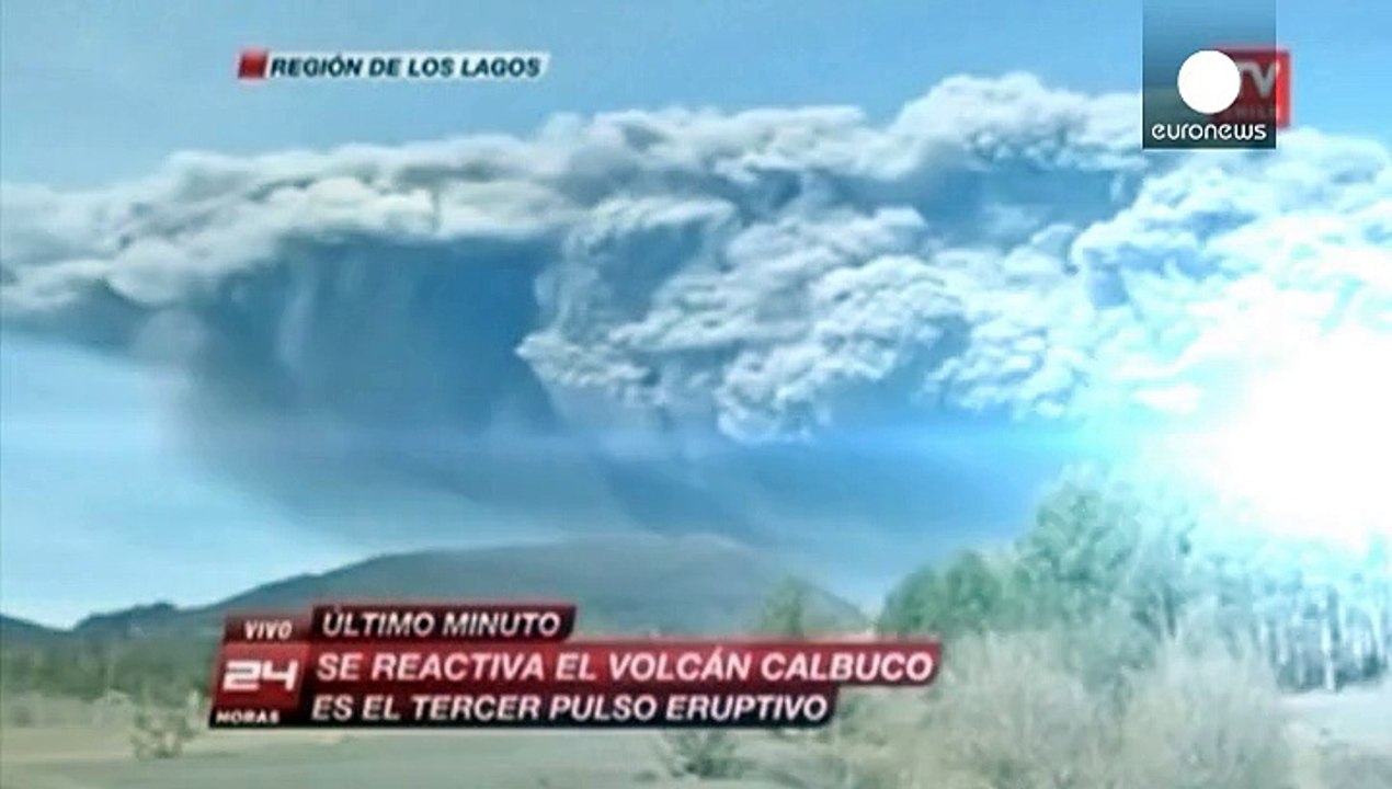 Chile's Calbuco volcano erupts a third time