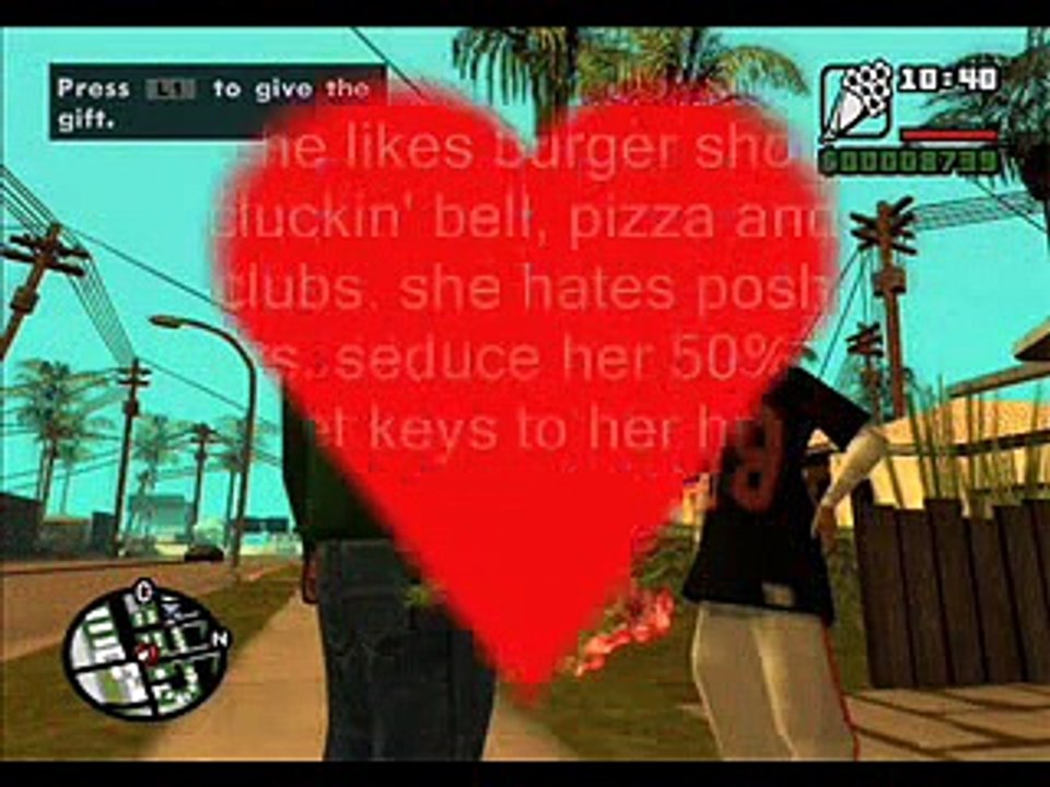 gta sa how to get all of cjs girlfriends