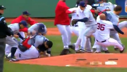 Compilation of the best baseball brawls
