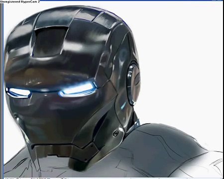 IRONMAN Speed painting with Adobe Photoshop by Ivan Ageenko.