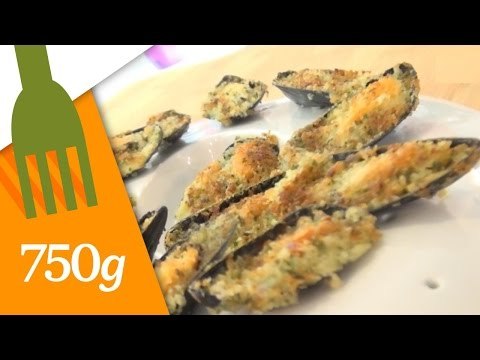 Recette de Moules farcies et gratinées - 750 Grammes