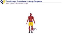 Jump Burpees (quads exercises)