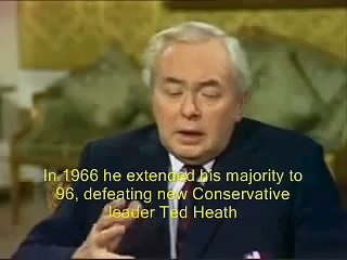 Harold Wilson resigns