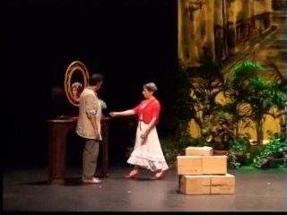 QUATRE PIECES  SUR JARDIN jouée à l'OLYMPIA d'ARCACHON  LA LAMPE DE GALLE