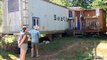 eco house - shipping container eco house / home