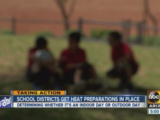 School districts get heat preparations in place