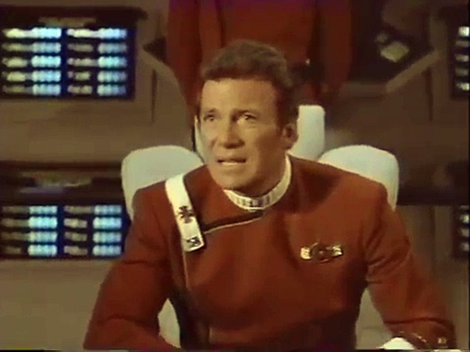 Star Trek II Wrath of Khan - Reliant attacks Enterprise