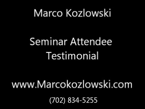 Marco Kozlowski Expert Business Coach & Real Estate Advice