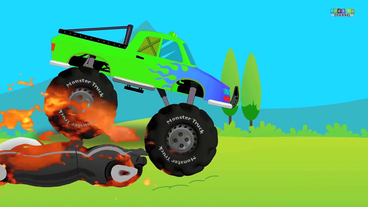 Monster Truck Green