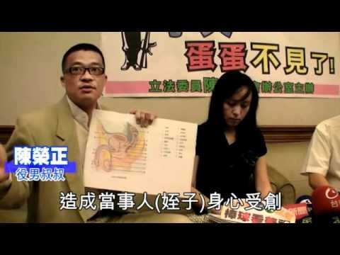 NMA 2010.08.28 動新聞 軍醫被控開錯刀 阿兵哥睪丸沒了