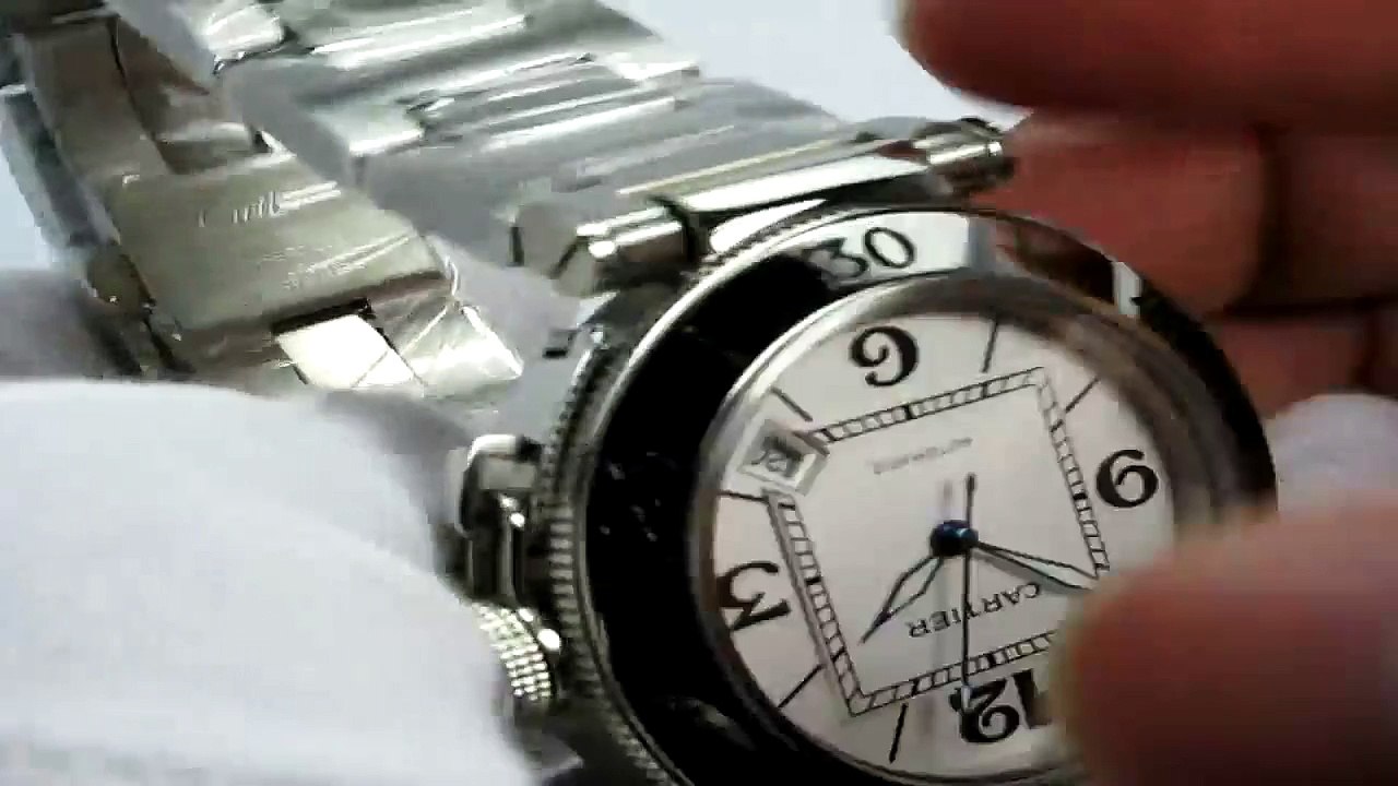 Cartier Pasha Series Car0043B Pasha Seatimer White Ssb Swiss Eta 2836