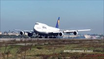 Lufthansa Boeing 747-830 Intercontinental [D-ABYA] Inaugural Flight to LAX