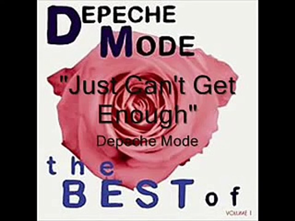 Depeche Mode- Just Can't Get Enough (Greatest Hits) HQ