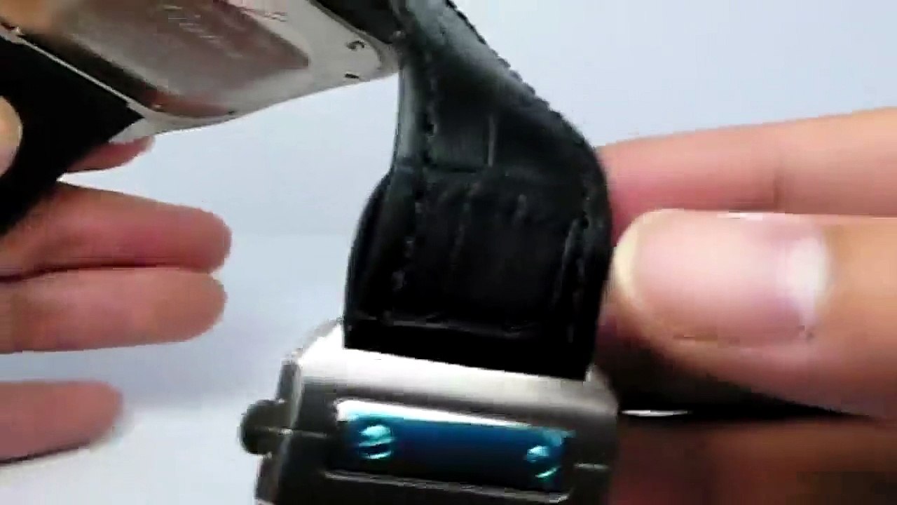 Cartier Santos Series Car0035 Ladies Santos 100 Chrono Ss White Quartz Working Chron