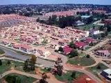 aerial view of johanessburg