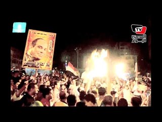 رقص وزغاريد وألعاب نارية بالمنصورة احتفالا باكتساح السيسي في انتخابات الرئاسة