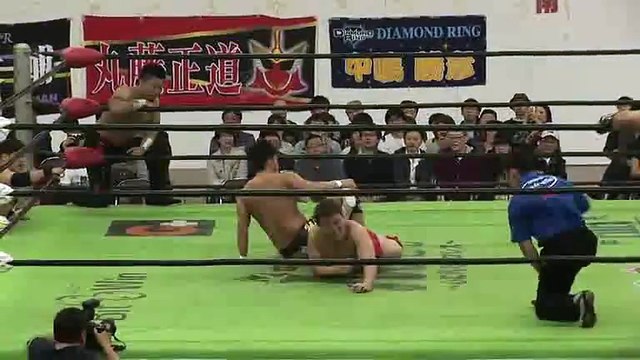 Muhammed Yone, Taiji Ishimori & Hitoshi Kumano vs. Akitoshi Saito, Quiet Storm & Daisuke Harada (NOAH)