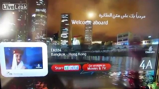 Emirates Airlines A380 First Class-Bangkok to Hong Kong