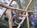 Building a Cobwood Roundhouse in Cornwall