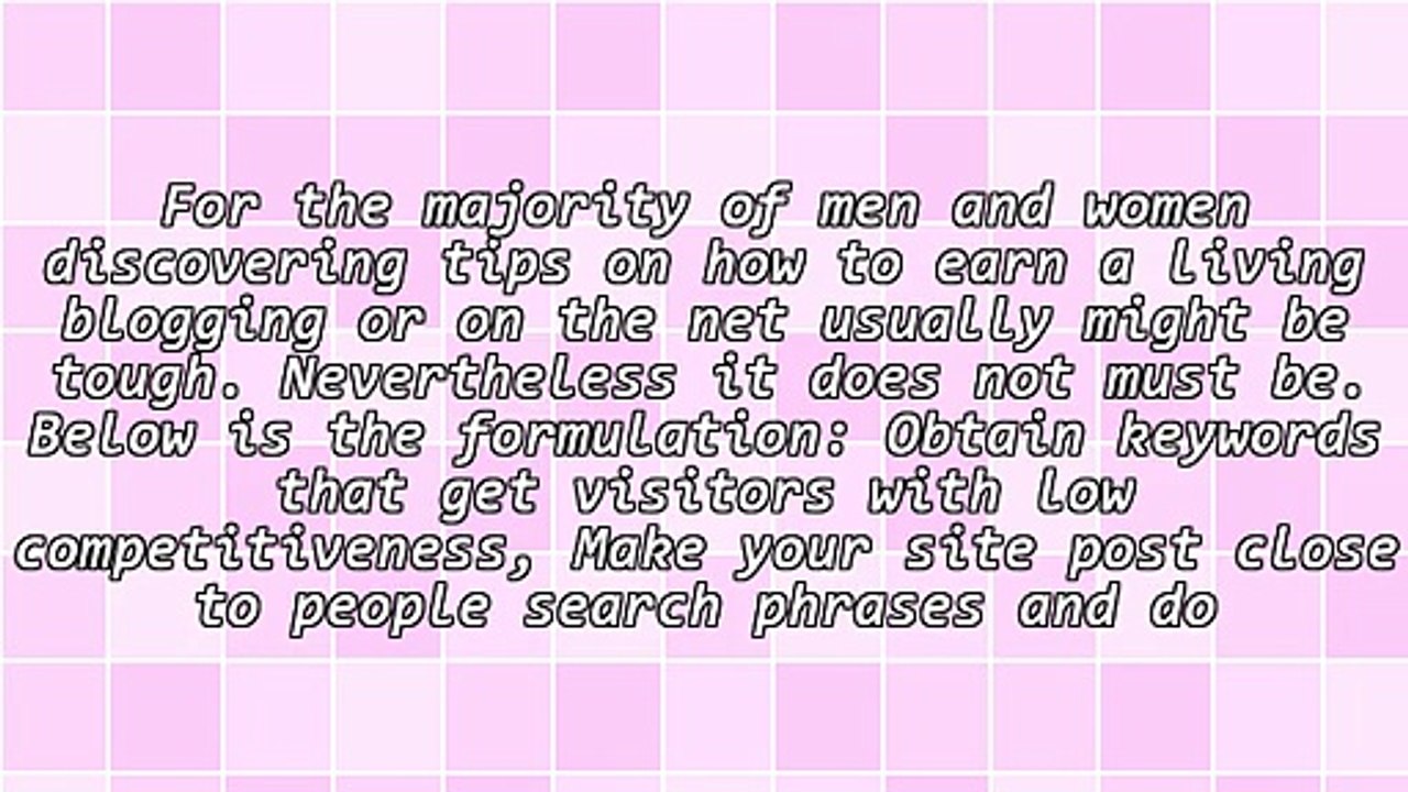 How You Can Earn Cash Running A Blog