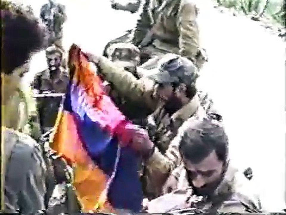 Armenian Freedom fighters Fedayiner Before The Battle 1992 Artsakh