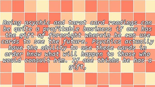 Psychic And Tarot Card Readings