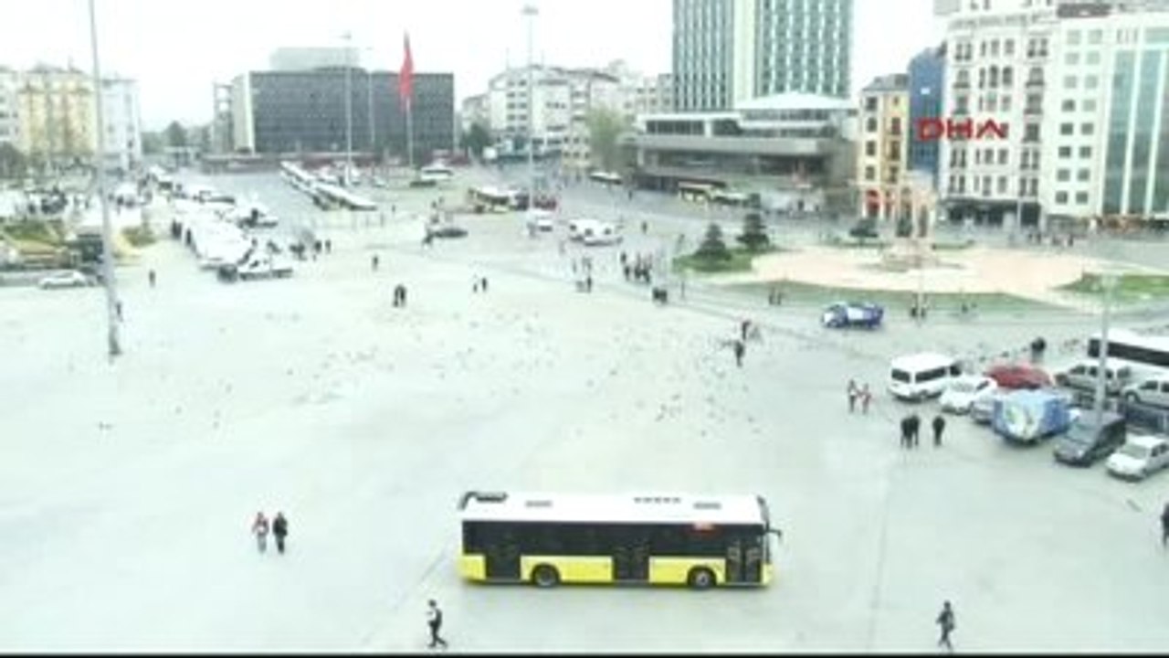 Taksim Meydanı'nda Mayıs Önlemleri 1