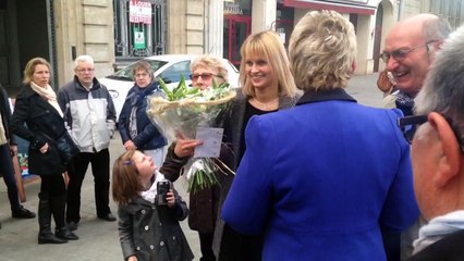 Lucile Maziarz, de N'oubliez pas les paroles, était à Saint-Quentin pour une soirée karaoké.