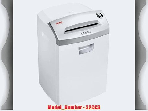 Martin Yale PRE277164 Intimus 32CC3 Paper Shredder Cross Cut 9-1/2 Width Paper Entry 12 Sheet